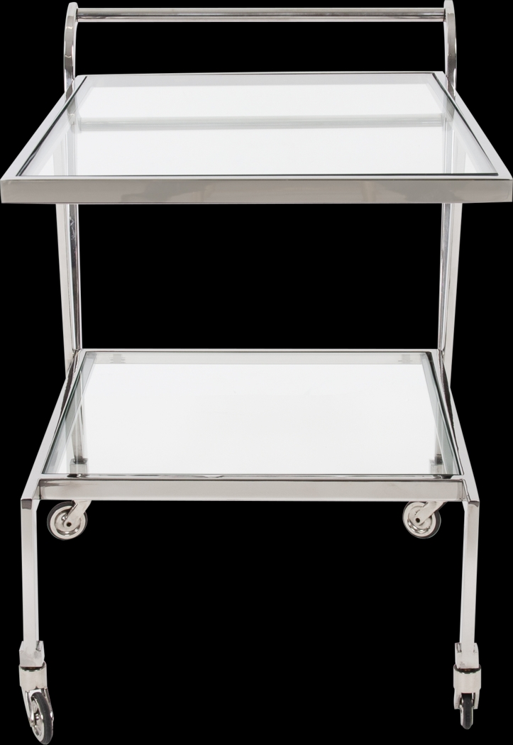 Flowertuft Gray Bar Cart - Thumbnail - Image 2