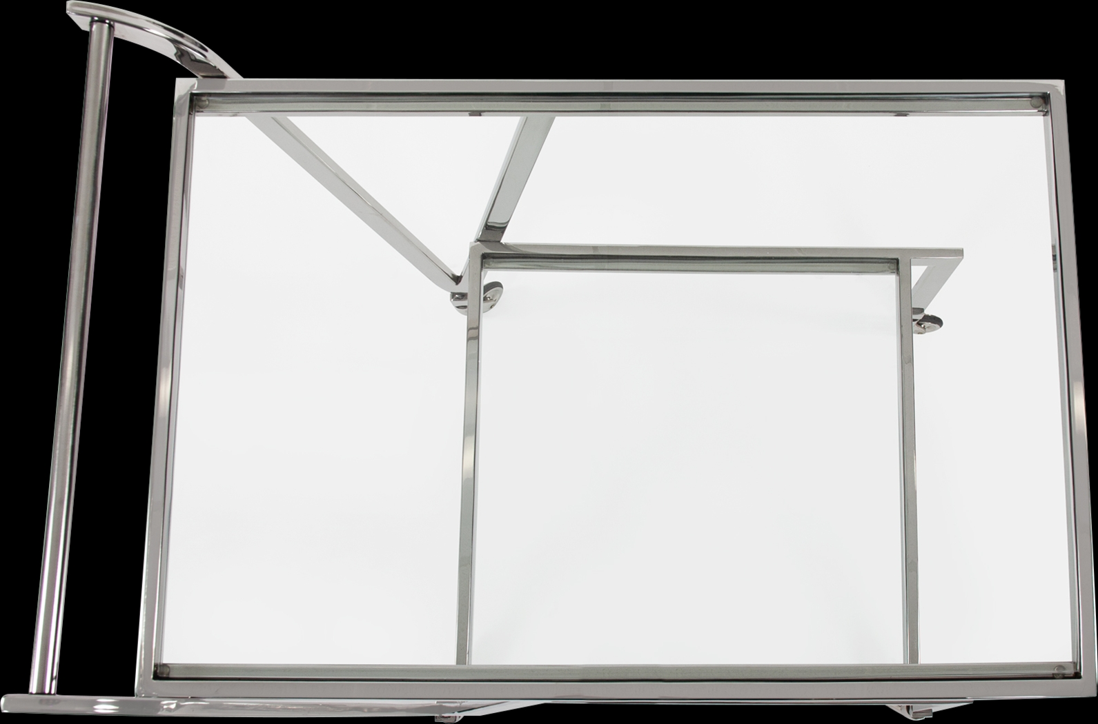 Flowertuft Gray Bar Cart - Thumbnail - Image 4