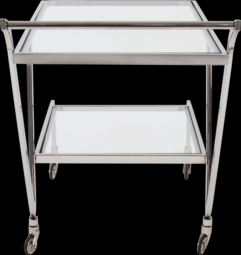 Flowertuft Gray Bar Cart - Thumbnail - Image 6