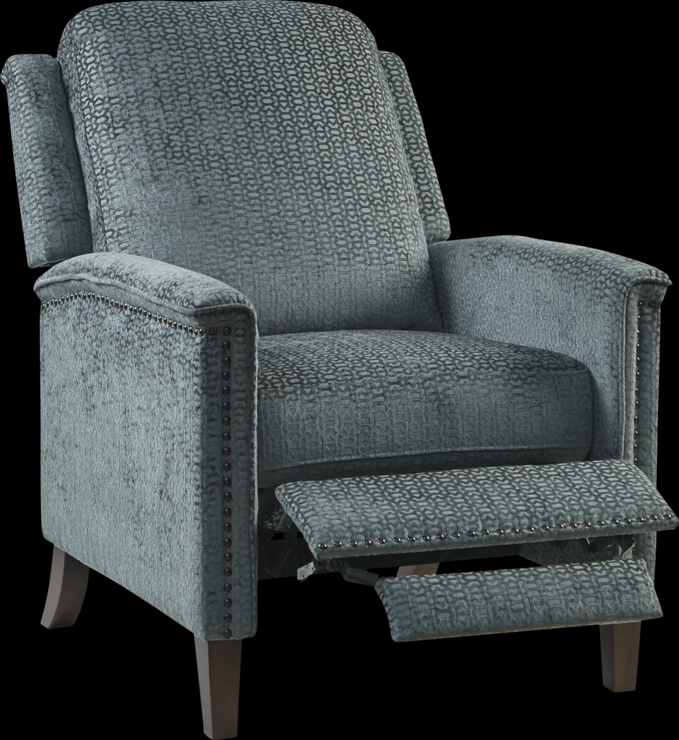 Flowerwood Charcoal Recliner - Thumbnail - Image 2