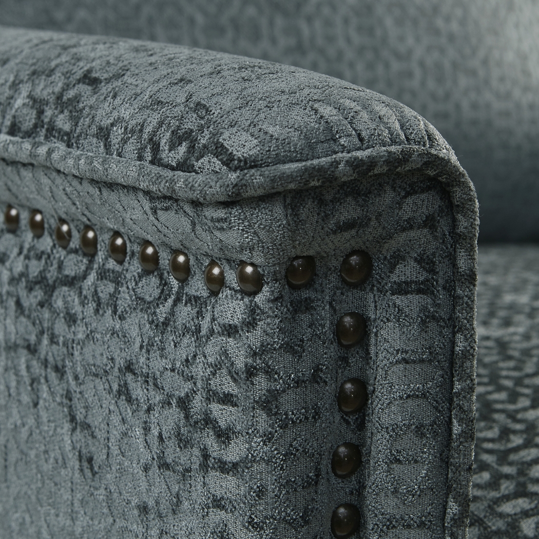 Flowerwood Charcoal Recliner - Thumbnail - Image 7