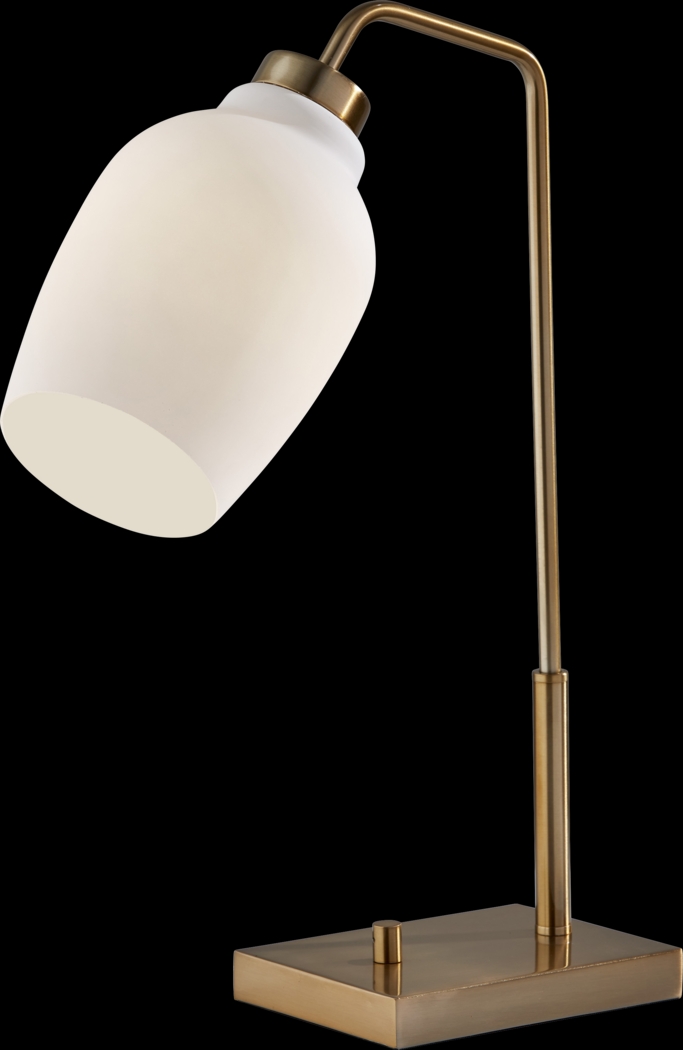 Floyd Circle Brass Lamp - Thumbnail - Image 1