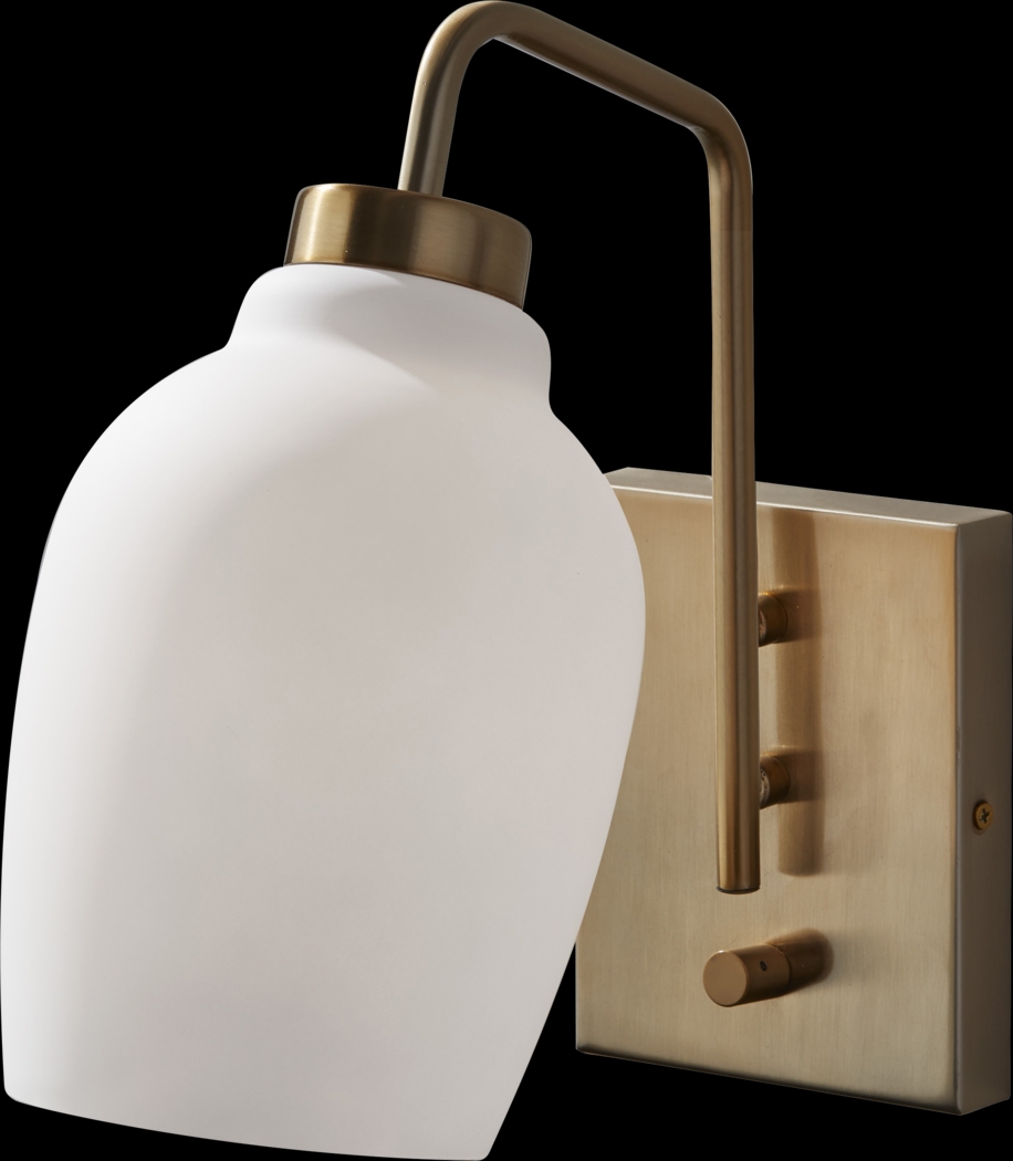 Floyd Circle Brass Sconce - Thumbnail - Image 1