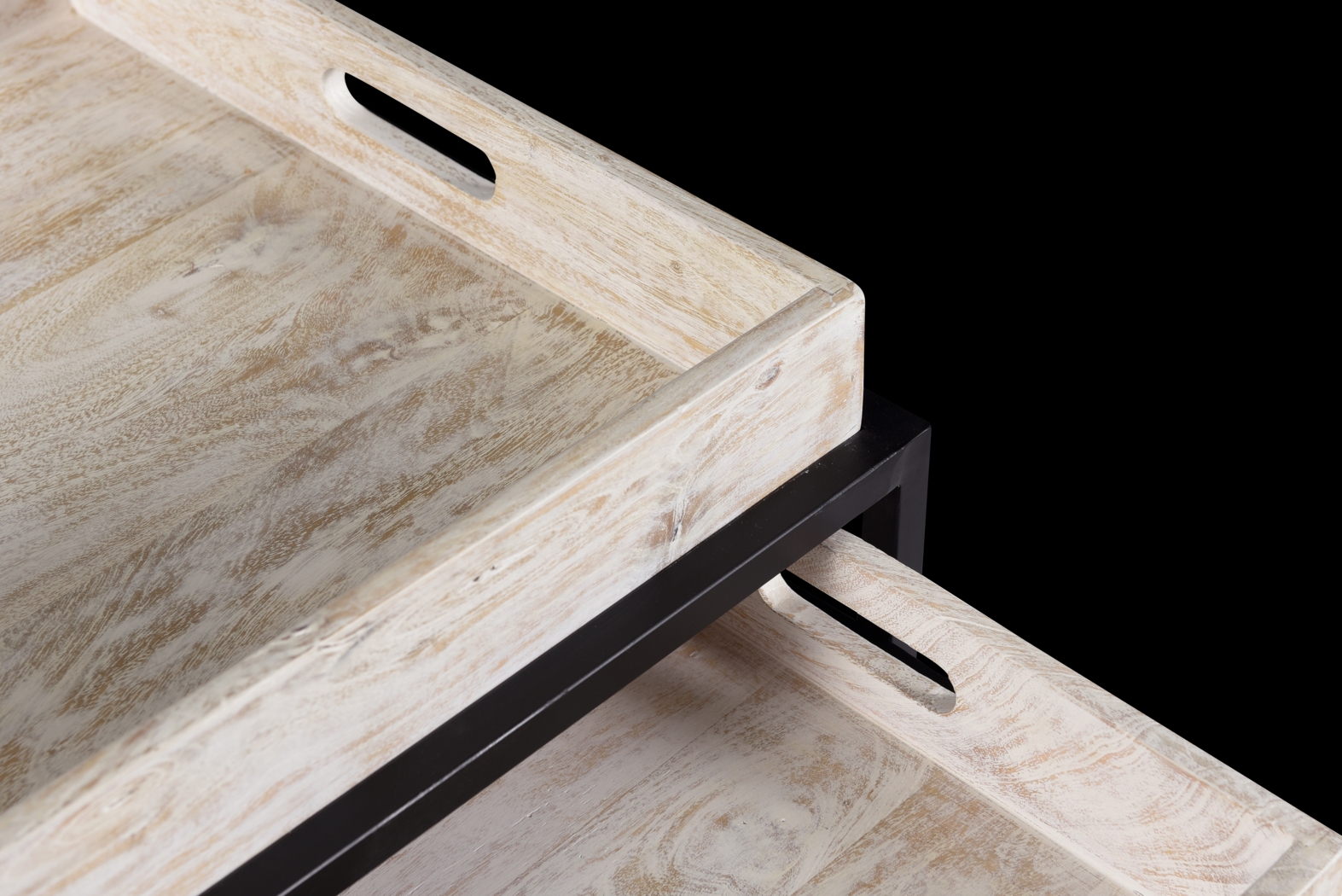 Floynell White Nesting Tables, Set of 2 - Thumbnail - Image 5