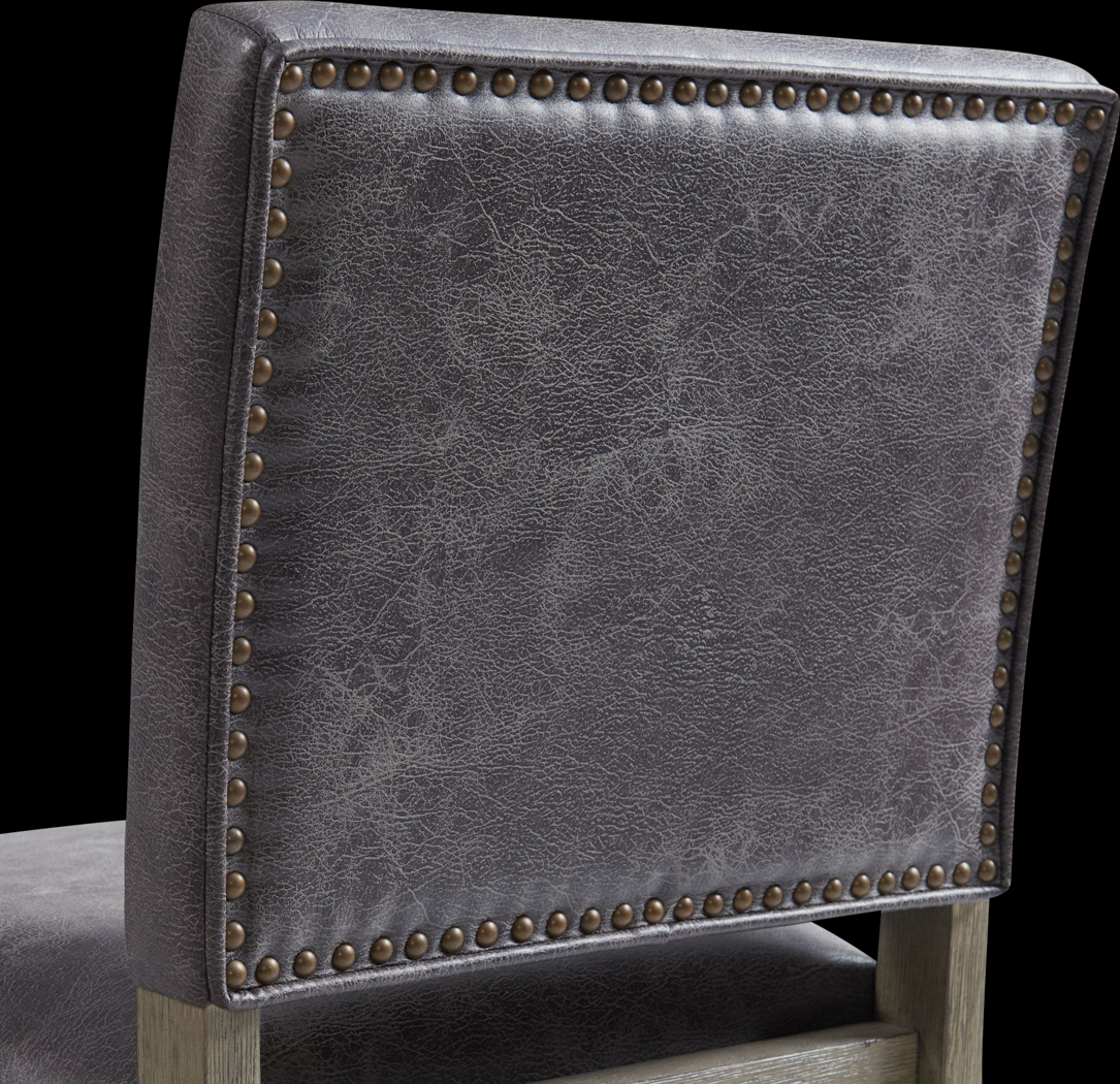 Flucords Gray Side Chair, Set of 2 - Thumbnail - Image 11