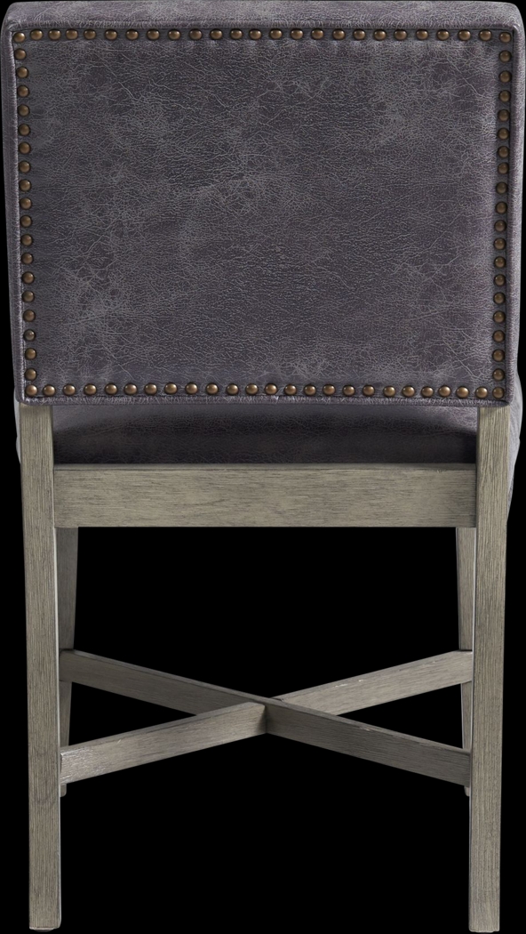 Flucords Gray Side Chair, Set of 2 - Thumbnail - Image 4