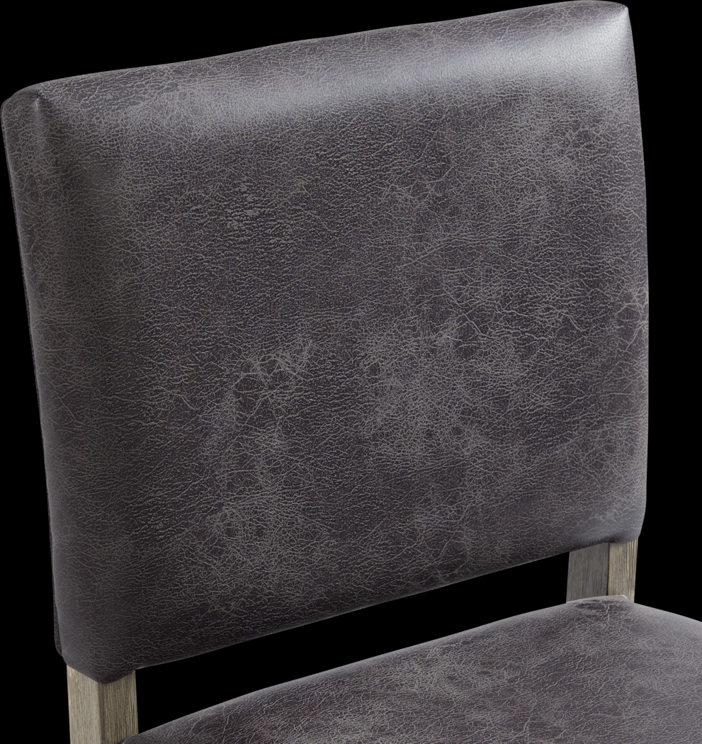 Flucords Gray Side Chair, Set of 2 - Thumbnail - Image 8