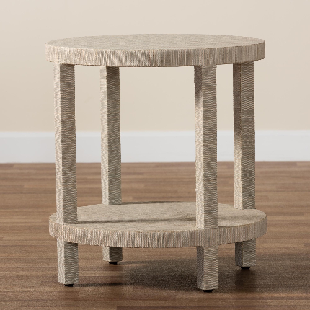 Flukordsa Natural End Table - Thumbnail - Image 3