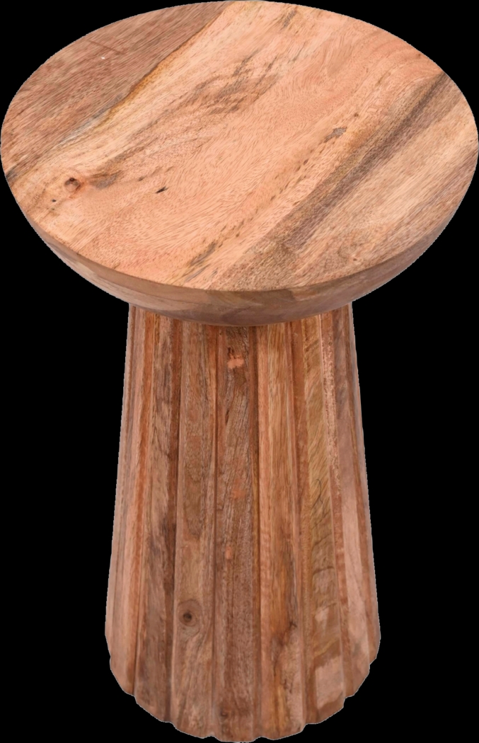 Flute Ridge Natural Accent Table - Thumbnail - Image 3