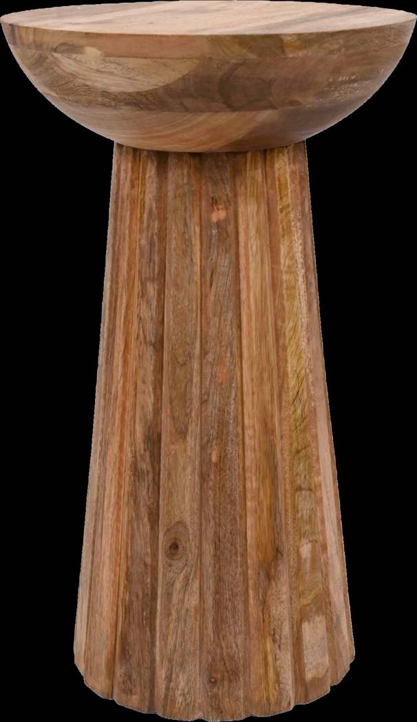 Flute Ridge Natural Accent Table - Thumbnail - Image 1