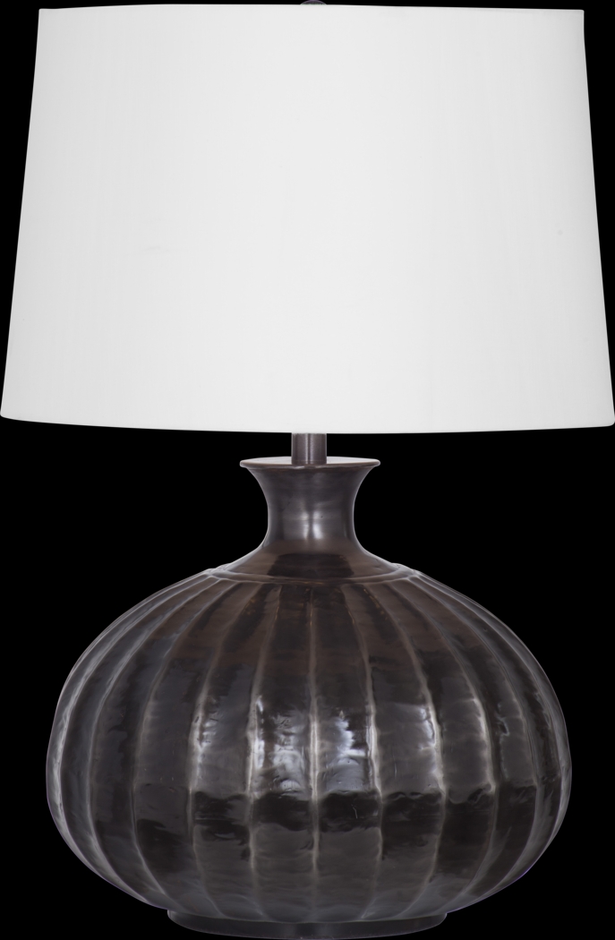 Fluted Lane Black Lamp - Thumbnail - Image 1