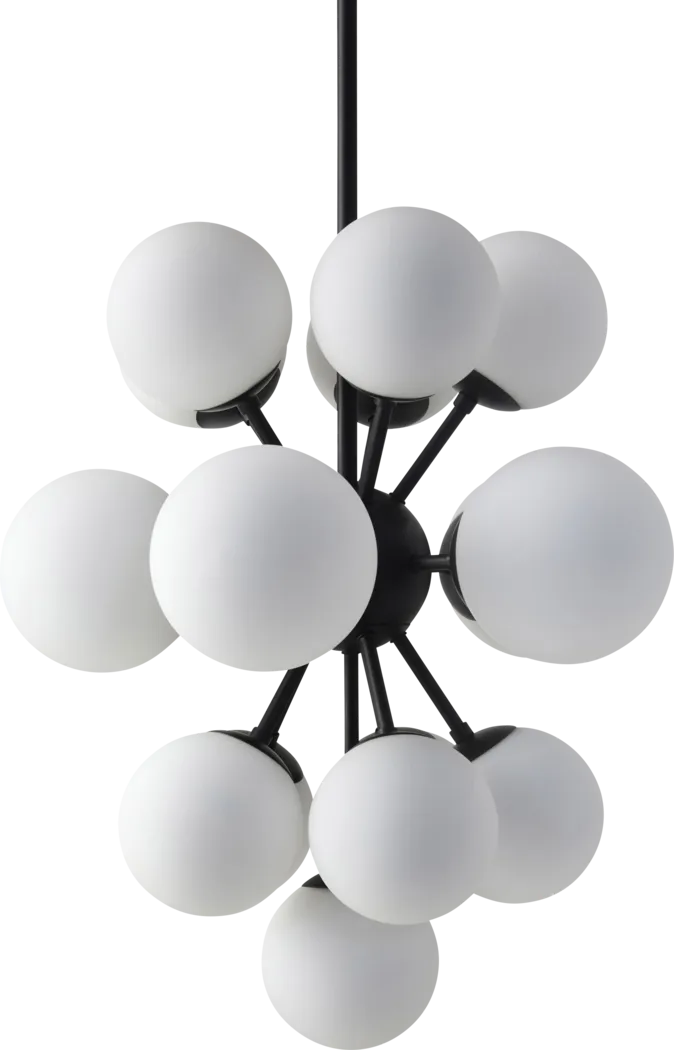 Fluxy Black Chandelier - Thumbnail - Image 1