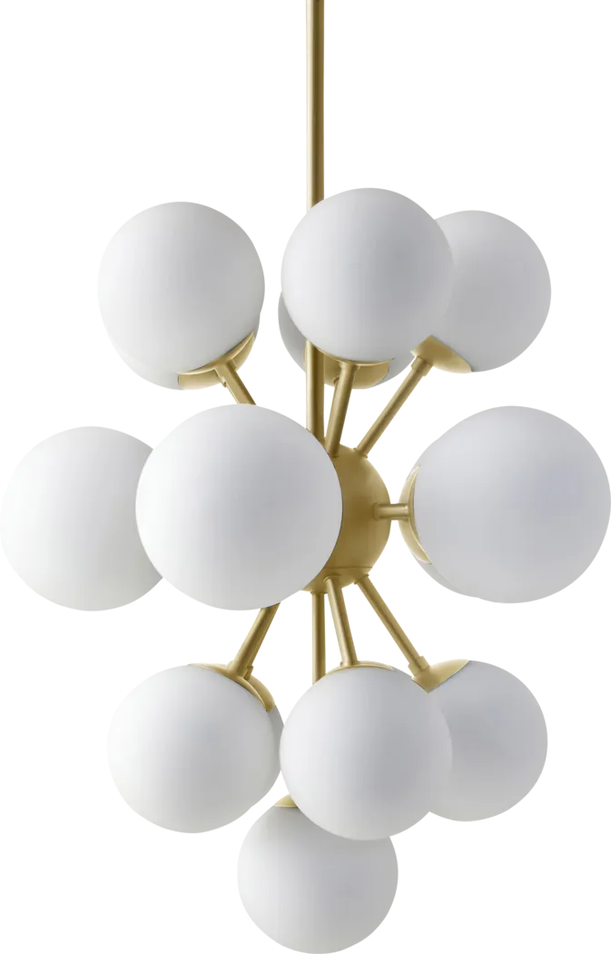 Fluxy Gold Chandelier - Thumbnail - Image 1