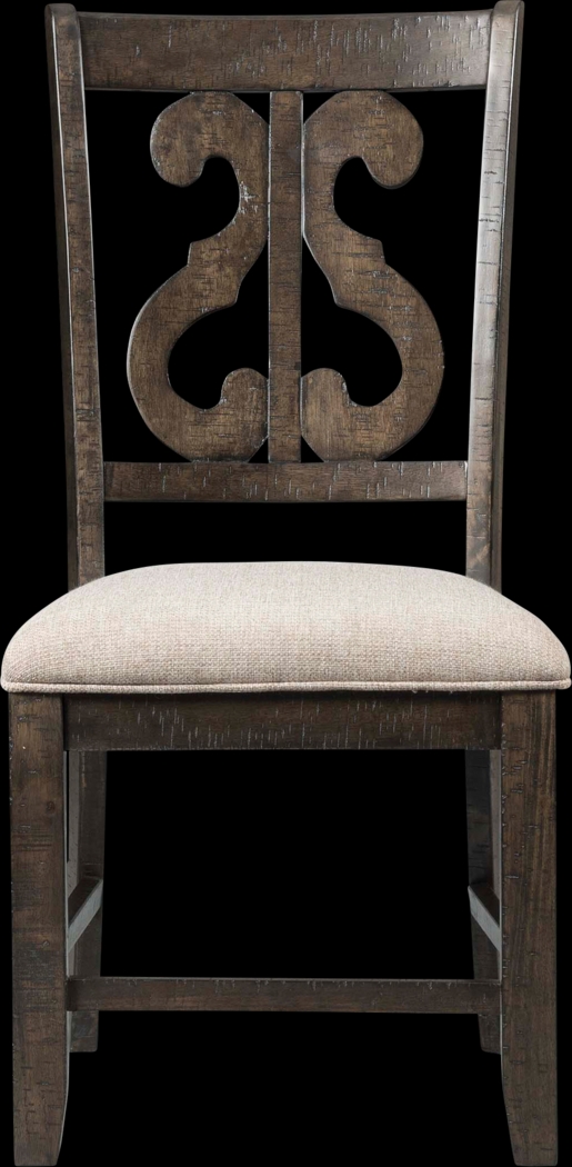 Foalgarth Brown Side Chair Set - Thumbnail - Image 3