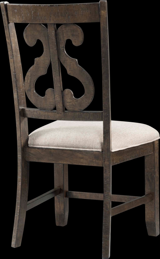 Foalgarth Brown Side Chair Set - Thumbnail - Image 10