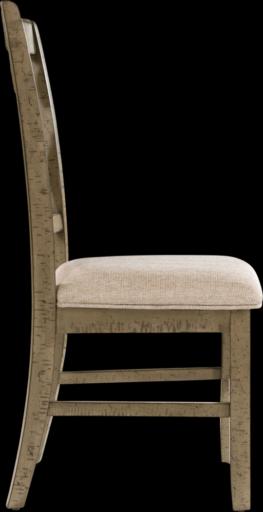 Foalgarth Taupe Side Chair Set - Thumbnail - Image 5