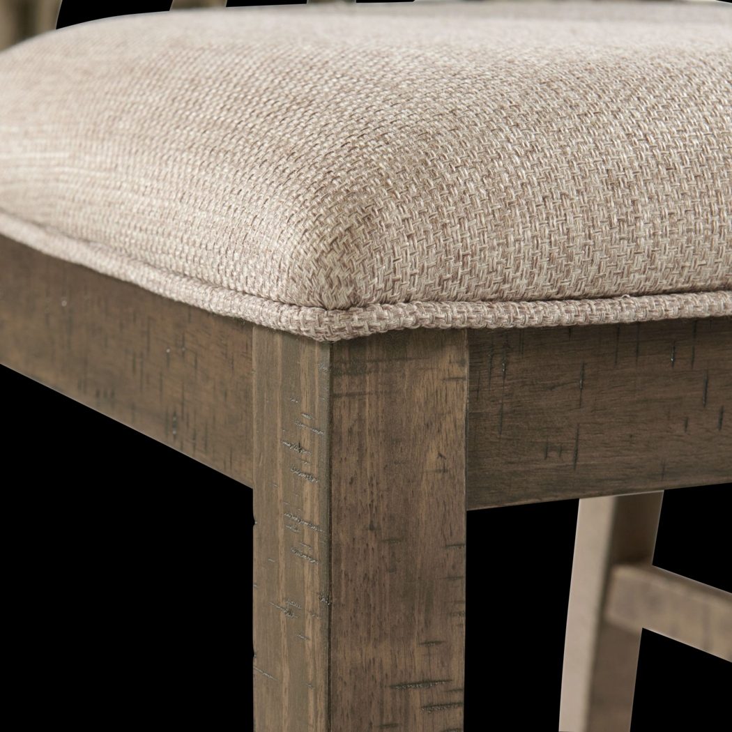 Foalgarth Taupe Side Chair Set - Thumbnail - Image 9