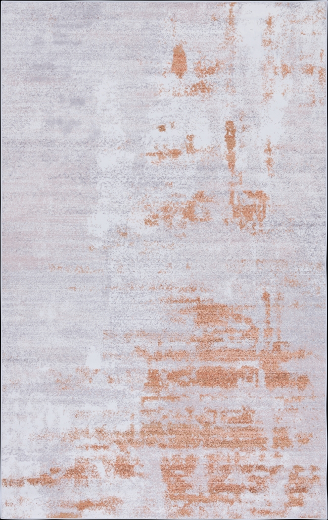 Fogven Gray/Rust 6' x 9' Rug - Thumbnail - Image 1