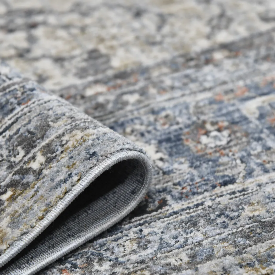 Fohaya Ivory/Gray 7'10 x 9'10 Rug - Thumbnail - Image 4