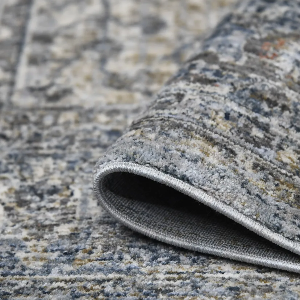 Fohaya Ivory/Gray 7'10 x 9'10 Rug - Thumbnail - Image 5
