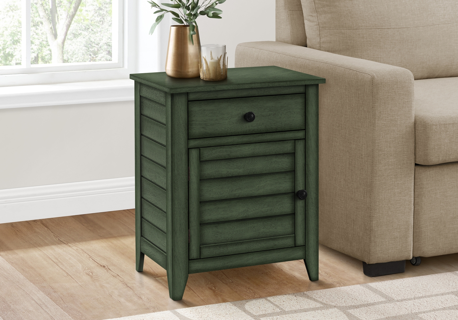 Folen Green End Table - Thumbnail - Image 3