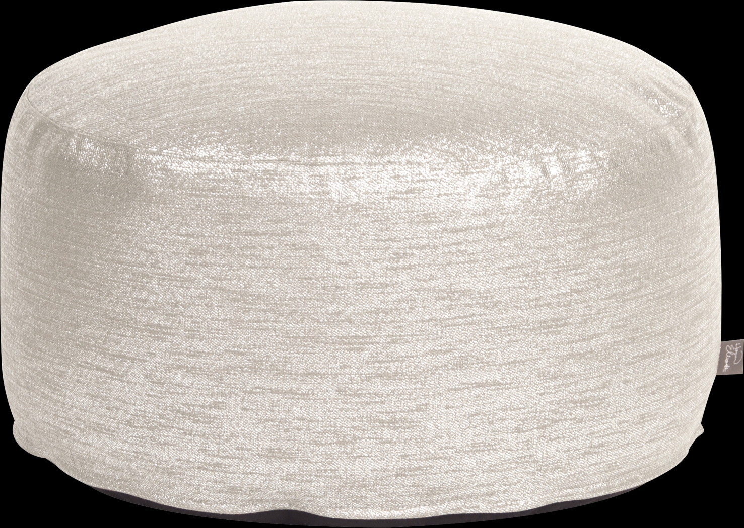 Foleshill White Pouf - Thumbnail - Image 1