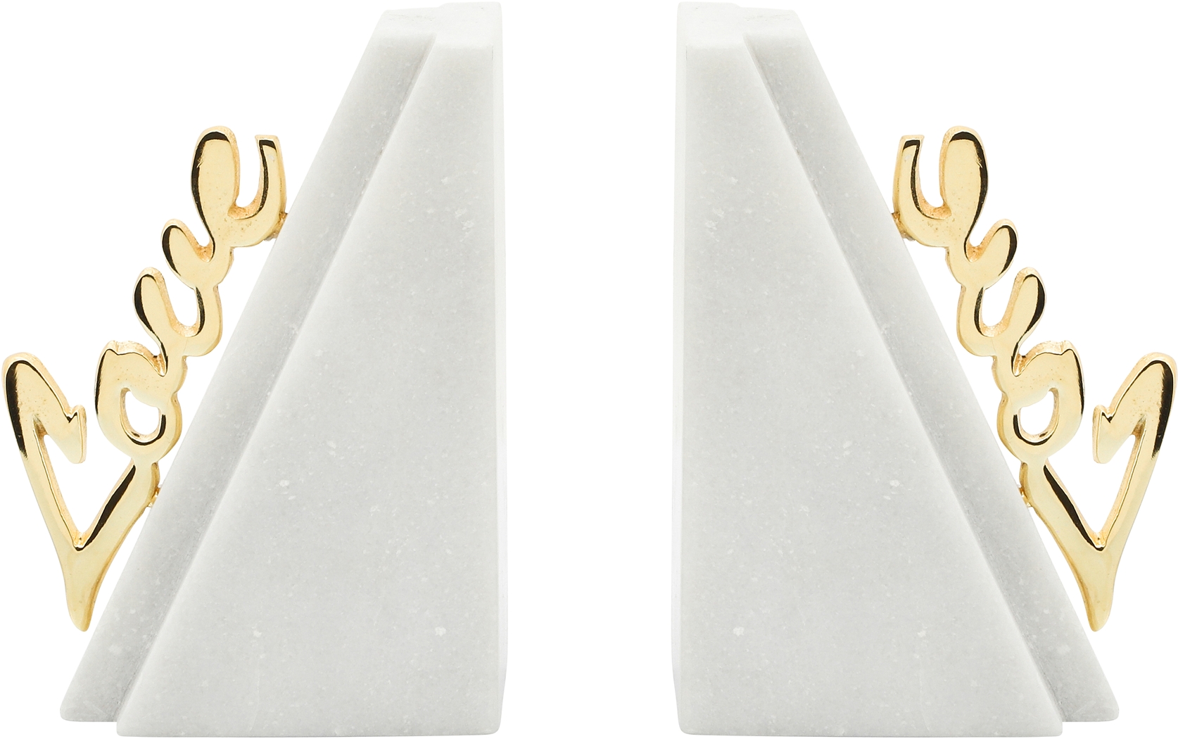 Folkstone White Bookends - Thumbnail - Image 2