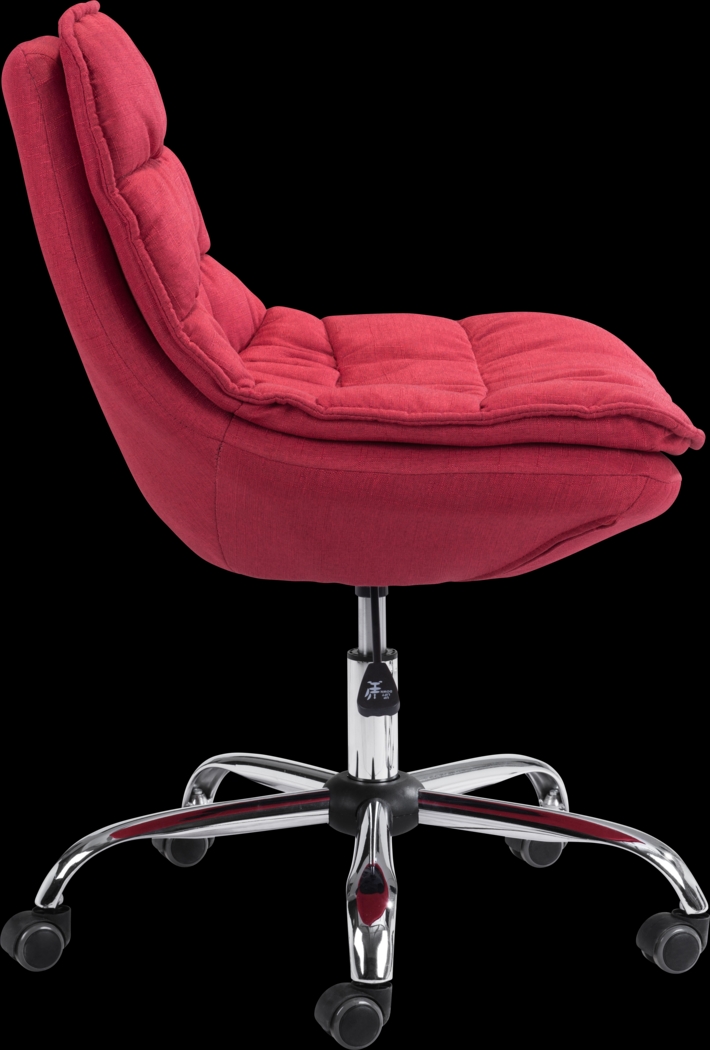 Folley Red Office Chair - Thumbnail - Image 2