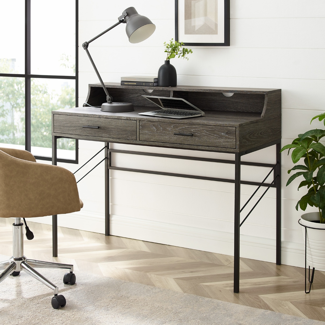 Folmsbee Gray Desk - Thumbnail - Image 3