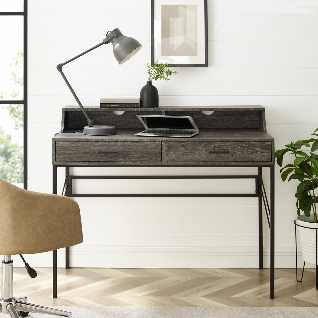 Folmsbee Gray Desk - Thumbnail - Image 4