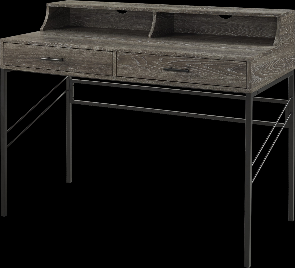 Folmsbee Gray Desk - Thumbnail - Image 1