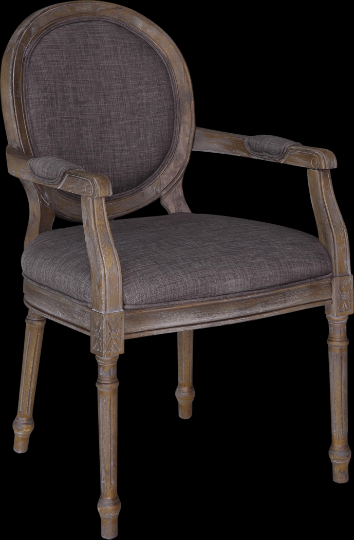 Fondren Gray Accent Chair - Thumbnail - Image 1