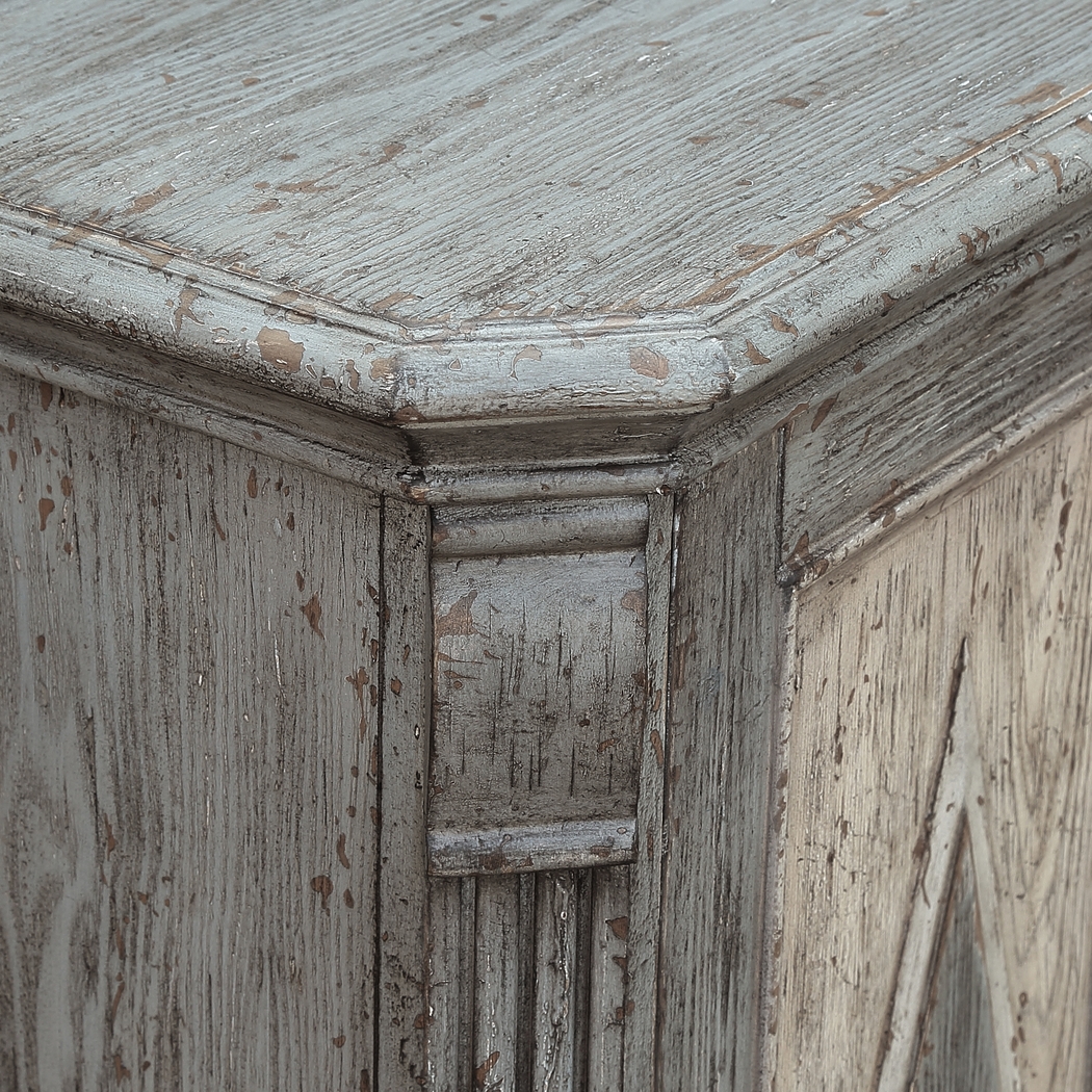 Fonella Gray Wine Cabinet - Thumbnail - Image 7