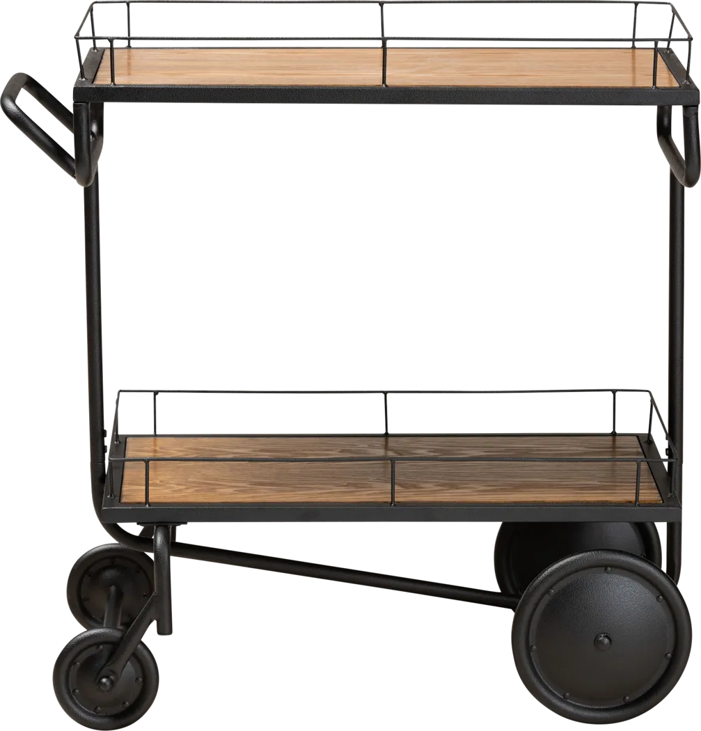 Foneswood Brown Kitchen Cart - Thumbnail - Image 4