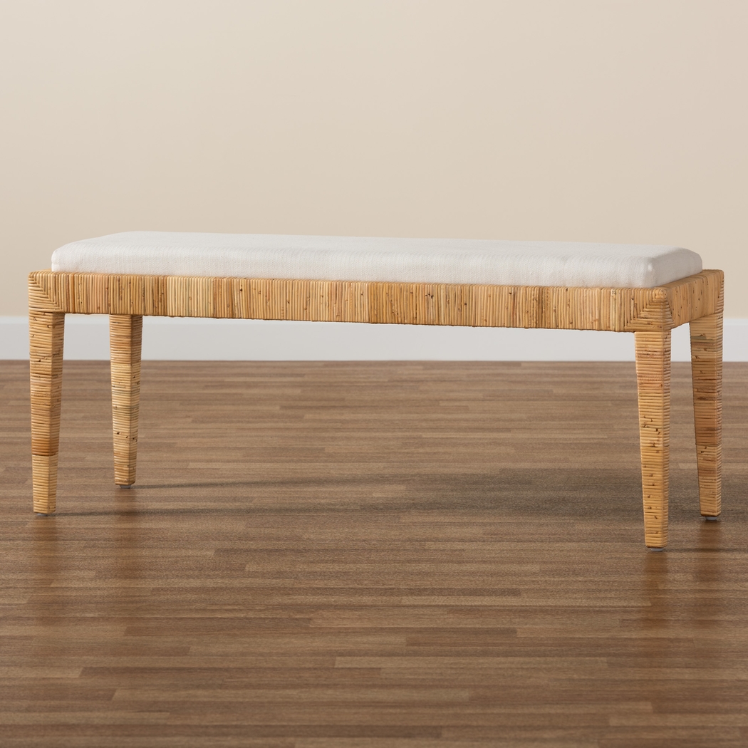 Fonnesbeck Brown Long Bench - Thumbnail - Image 3