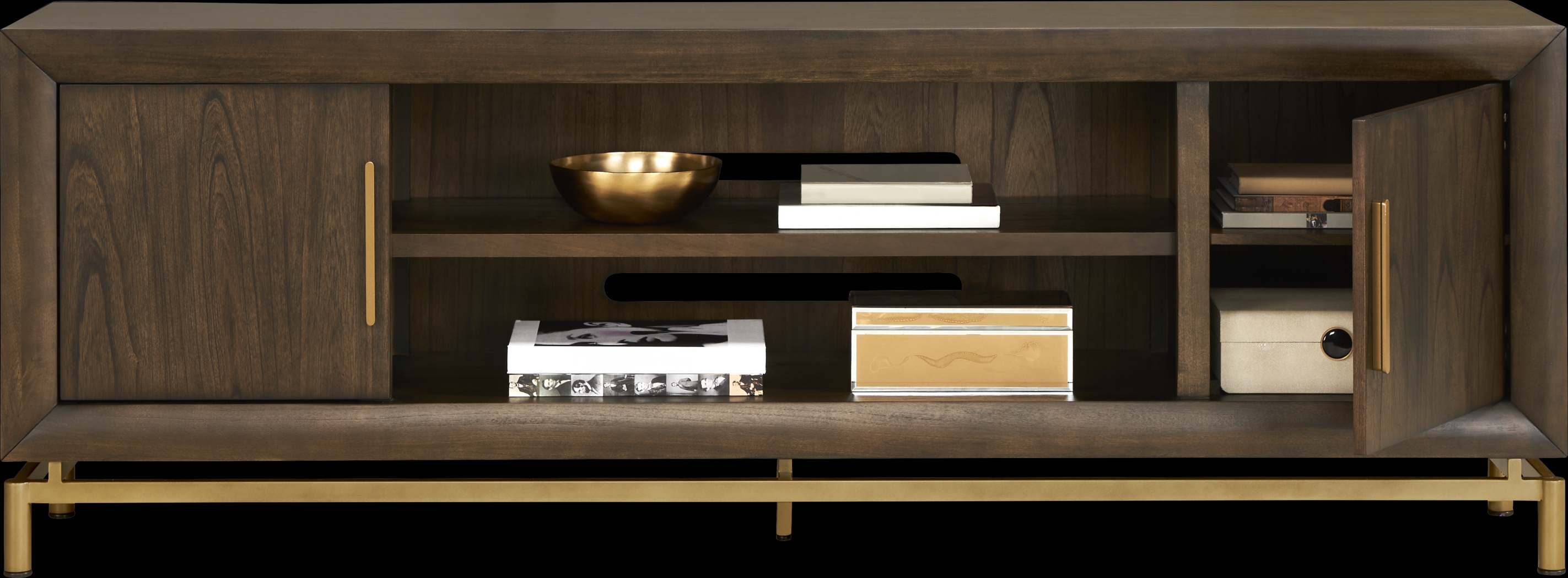 Fontaine Brown 84 in. Console - Thumbnail - Image 2