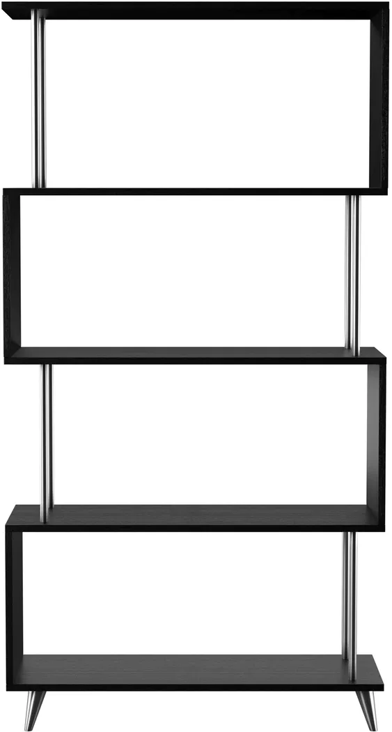 Fontenot Black Bookcase - Image 6