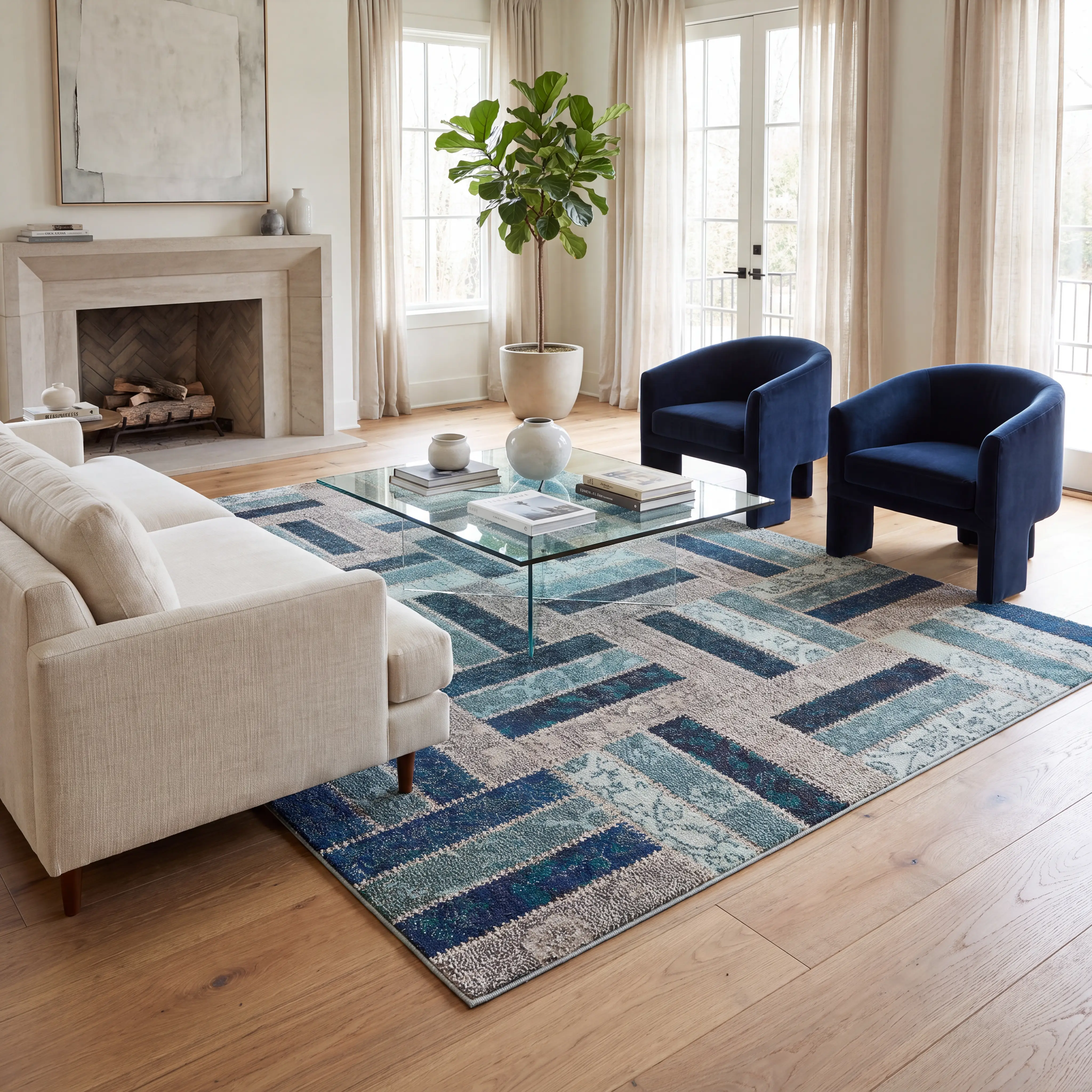 Forada Gray 6'7 x 9'2 Rug - Thumbnail - Image 3