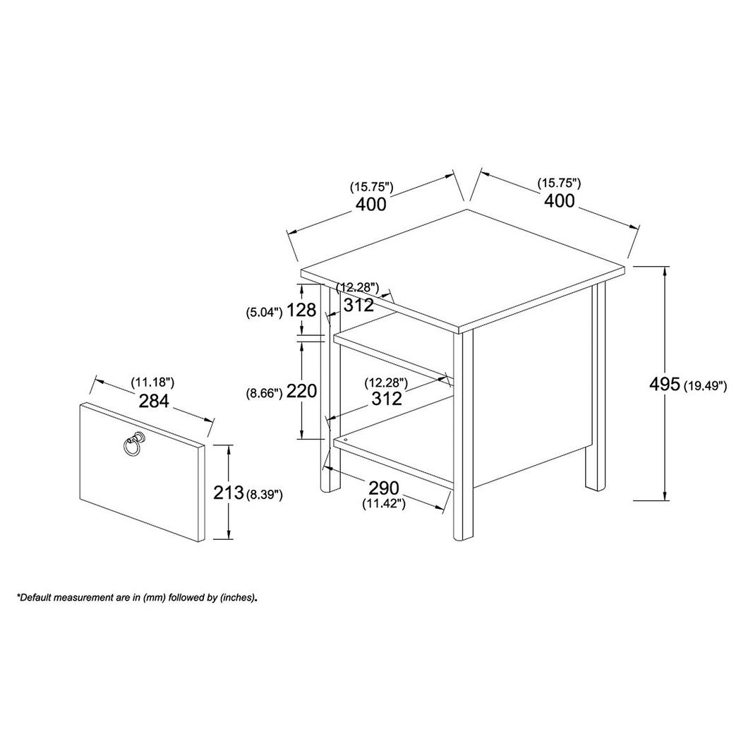 Forbell Brown End Table - Thumbnail - Image 10