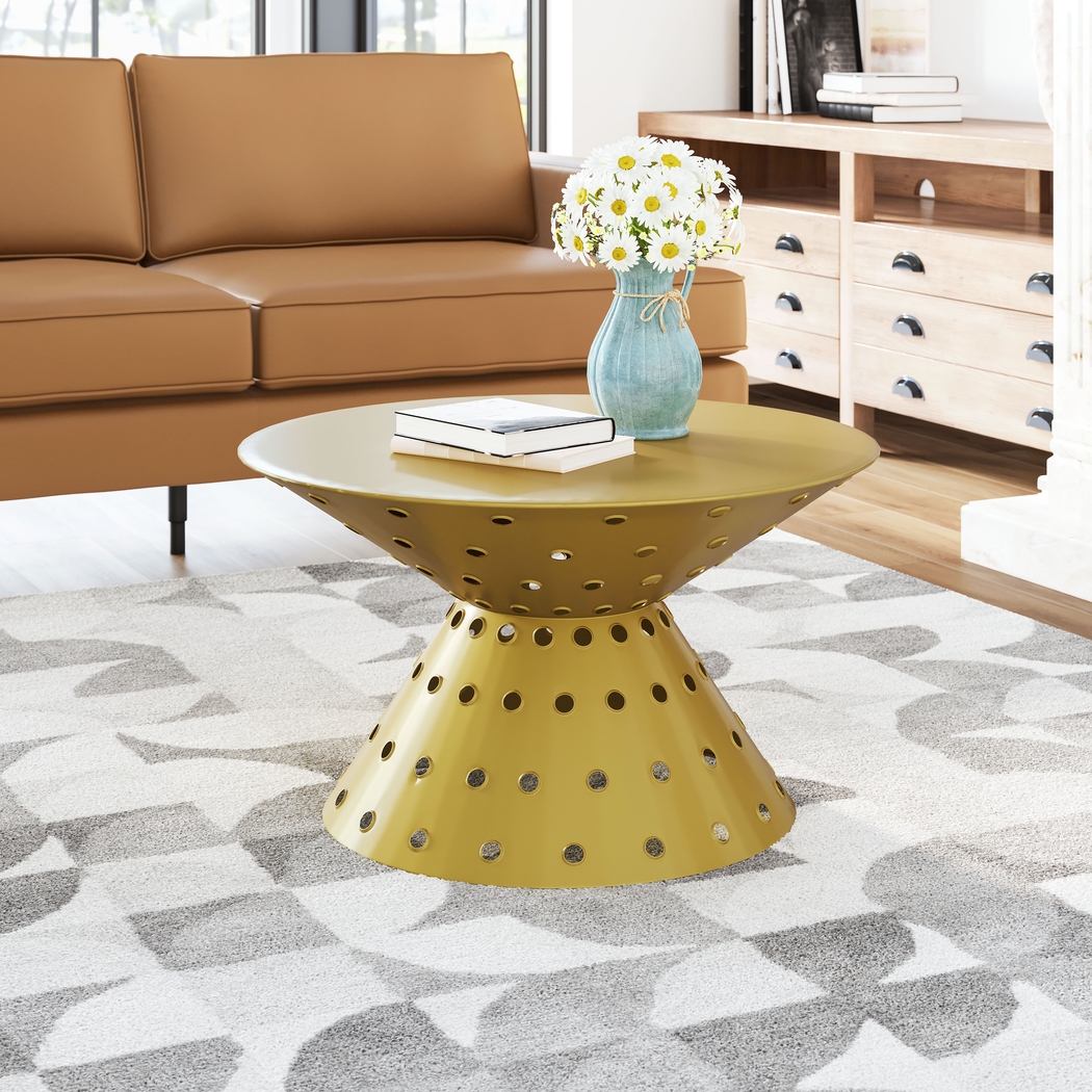 Foreland Gold Cocktail Table - Thumbnail - Image 2