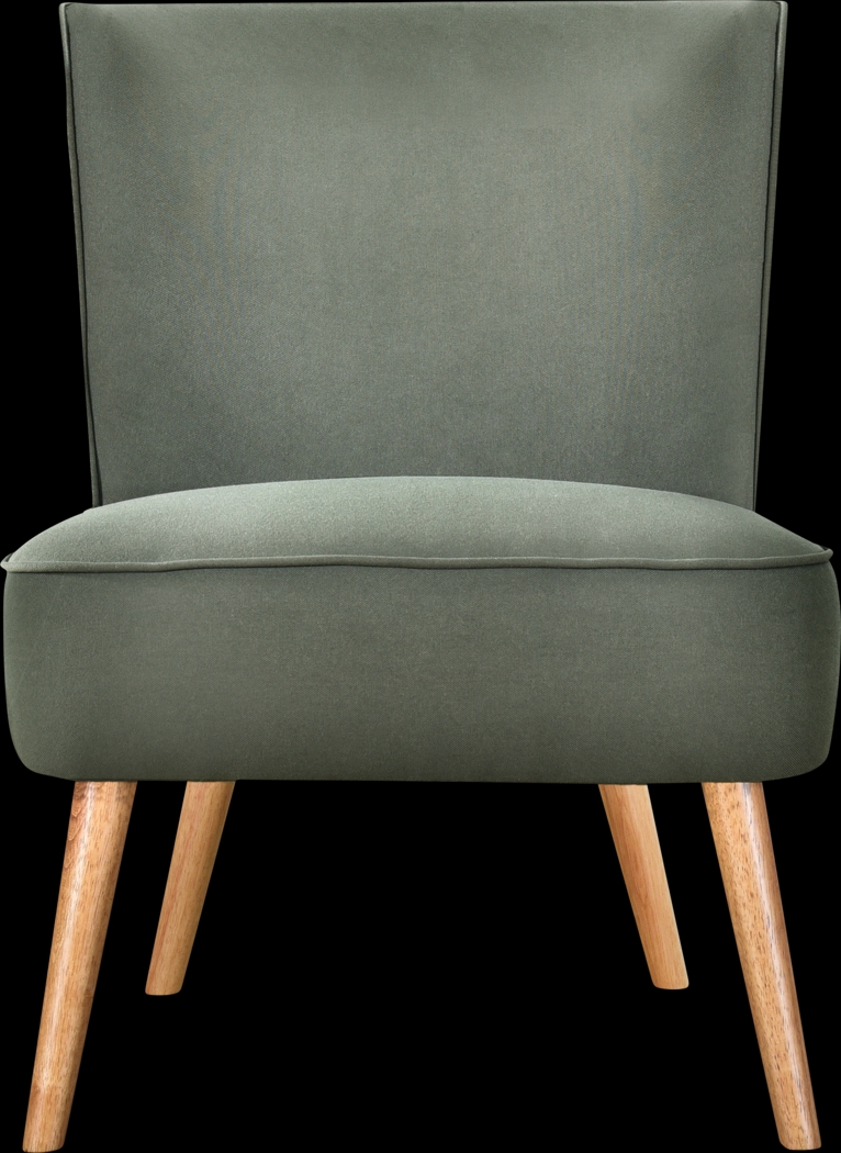 Forellan Green Accent Chair - Thumbnail - Image 1