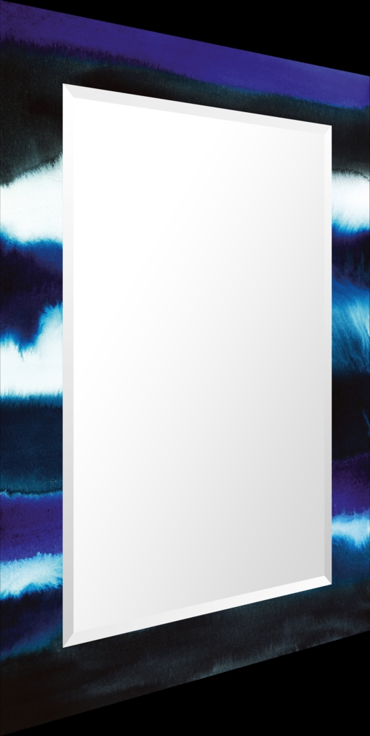 Foreson Blue Wall Mirror - Thumbnail - Image 4