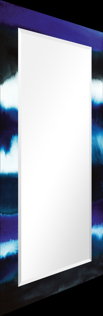 Foreson Blue Wall Mirror - Thumbnail - Image 4