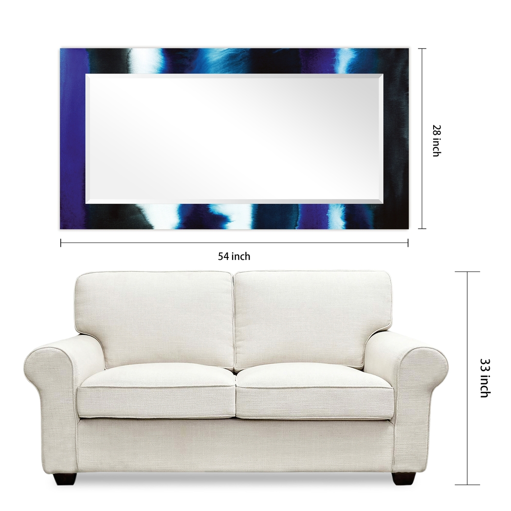 Foreson Blue Wall Mirror - Thumbnail - Image 8