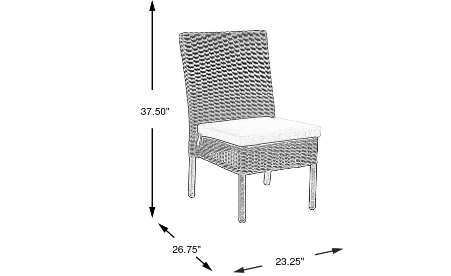 Dimension Image. Please refer to the Dimension Tab on this page for dimension details.