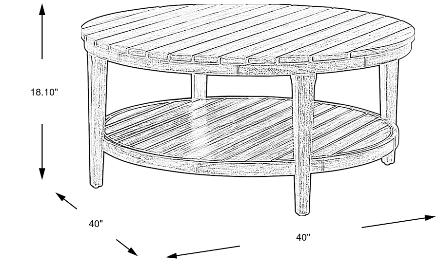 Dimension Image. Please refer to the Dimension Tab on this page for dimension details.