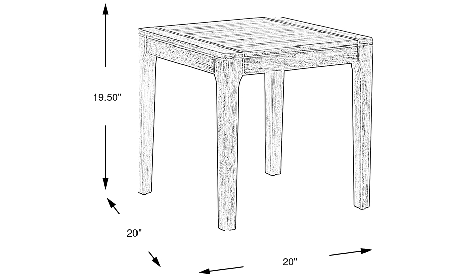 Dimension Image. Please refer to the Dimension Tab on this page for dimension details.