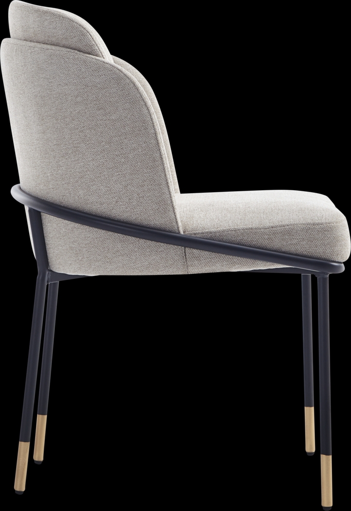 Forestair Beige Side Chair - Thumbnail - Image 3