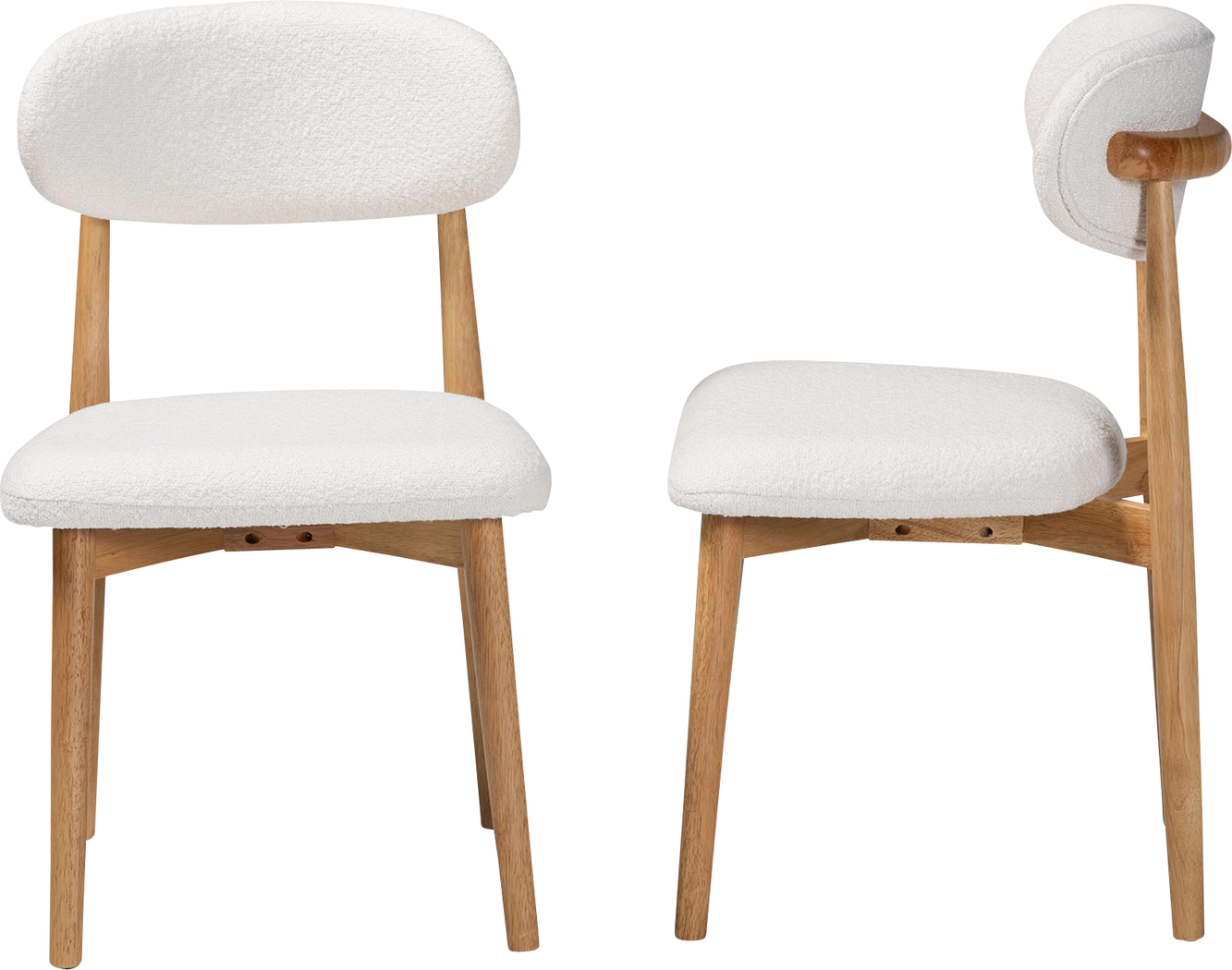 Forestics White Dining Chair, Set of 2 - Thumbnail - Image 6