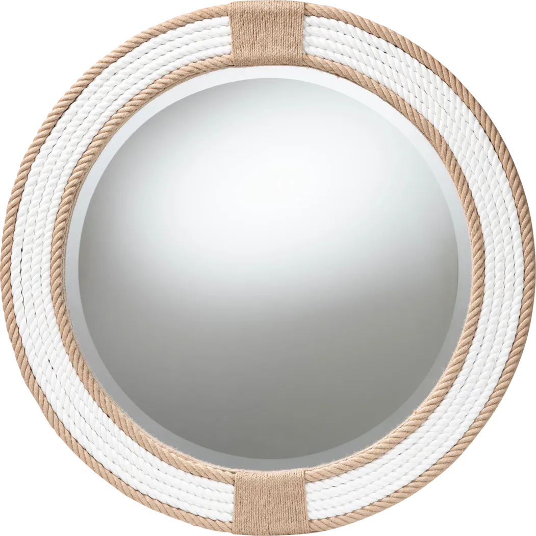 Forestsys White Round Mirror - Thumbnail - Image 1